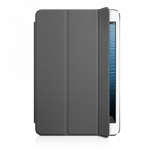 Чехол Smart Cover для Apple iPad mini полиуретановый Темно-серый