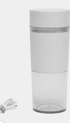 Портативная соковыжималка блендер Xiaomi Mijia Portable Juicer Cup 300ml White (Mjzzb01pl)