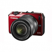 Фотоаппарат Canon Eos M Kit Ef-M 18-55 Is Stm   22 f,2 Stm   90Ex Red