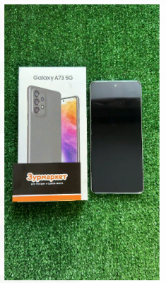 Samsung Galaxy A73 128 черный Ростест (Б/У)