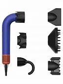 Фен для волос Beheart Hair Dryer X11 Pro Eu (Насадок 6шт) Treasure Blue