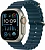 Apple Watch Ultra 2 (2024) 49 mm Natural Titanium Case with Blue Alpina Loop