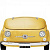 Холодильник Smeg 500 G (Fiat500) желтый