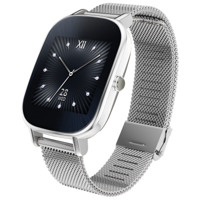 Asus Zen Watch 2 Wi502q HyperCharge Silver / Leather Khaki Silver