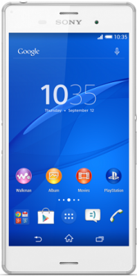 Sony Xperia Z3 D6653 White