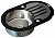 Кухонная мойка ZorG Inox-Glass 780*510 Овал Gl-7851-Ov-Black