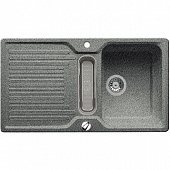 Кухонная мойка Blanco Classic 5 S гранитная 2 чаши с крылом, цвет алюметаллик 511637