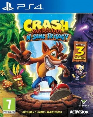 Игра Crash Bandicoot N’sane Trilogy (Ps4)