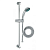 Jacob Delafon Basic 2 E14330cp душевой комплект, стойка 75 см, гибкий шланг и ручной душ н