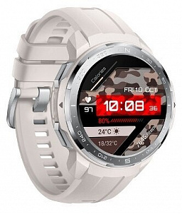 Умные часы c GPS HONOR Watch GS Pro (silicone strap) бежевый меланж