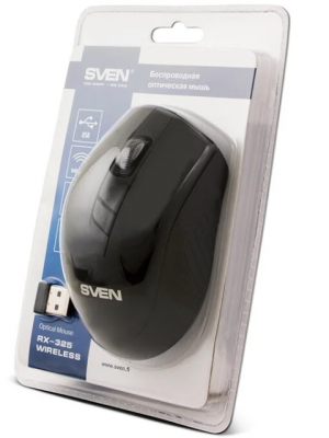 Мышь Sven Rx-325 Wireless черная
