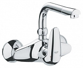 Смеситель однорычажный для мойки Grohe Dn15 Eurodisc 33773001