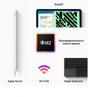 Apple iPad Pro 12.9 (2022) 1Tb Wi-Fi + Cellular Silver