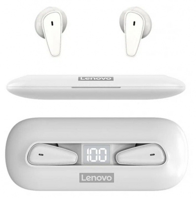 Беспроводные наушники Lenovo Xt95 True Wireless Earbuds белый