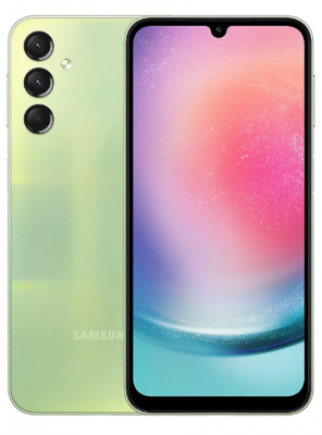 Смартфон Samsung Galaxy A24 128Gb 8Gb (Lime Green)