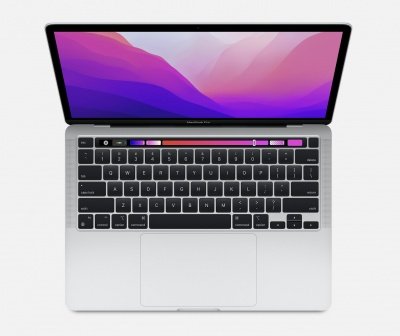 Ноутбук Apple MacBook Pro 13 (2022) (M2/8GB/256GB SSD/Apple graphics 8-core) Silver MNEP3