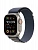 Apple Watch Ultra 2 (2024) 49 mm Black Titanium Case with Navy Alpina Loop