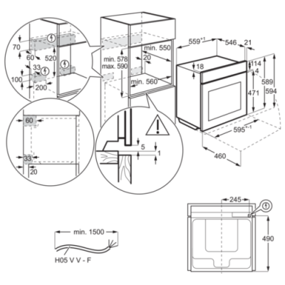 Духовой шкаф Electrolux Okc8h31v