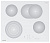 Электрическая варочная панель Gorenje Mect680-Ora-W-Ito