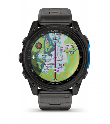 Часы Garmin D2 Mach 2 47mm Titanium