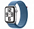 Apple Watch SE 2023 40mm Gen 2 Silver Winter Blue Sport Loop MRE33