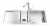 Кухонная мойка Smeg Lqr100f-2