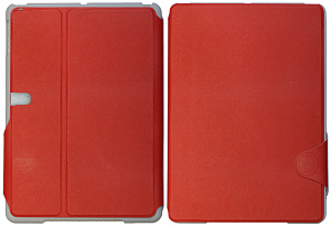 Чехол Eg для Samsung Galaxy Note 10.1 P6050 рифлёный Красный