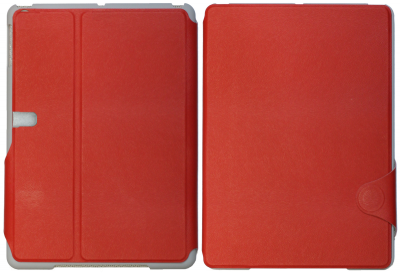 Чехол Eg для Samsung Galaxy Note 10.1 P6050 рифлёный Красный