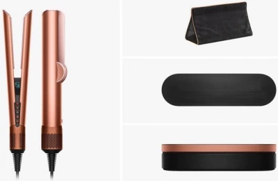 Выпрямитель для волос Dyson Ht01 Airstrait Straightener with Case (Amber Silk)