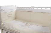 Комплект постельного белья из 3 предметов Ladema Bebe Real Crema