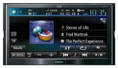 Магнитола автомобильная Jvc Kw-Av70ee 2-Din