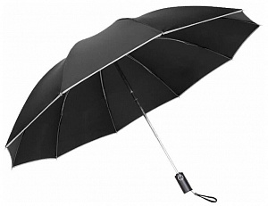 Зонт Zuodu Automatic Umbrella Led черный