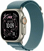 Apple Watch Ultra 3 (2025) Natural Titanium with Blue Alpine Loop