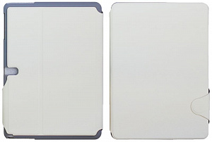 Чехол Eg для Samsung Galaxy Note 10.1 P6050 рифлёный Белый