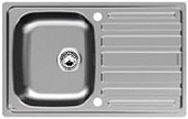 Кухонная мойка Franke Scala 45~ оборачиваемая, 3 1,2  размер 780*490 см. шкаф 45, нержавеющая сталь, матов