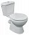 Унитаз-компакт Sanitrend Costa, белый н п, с арматурой 3 6L, с жестким сидением, 81003