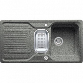 Кухонная мойка Blanco Classic 6 S гранитная 2 чаши с крылом, цвет алюметаллик 511638