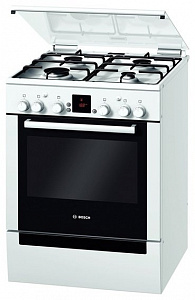 Газовая плита Bosch Hgg345223r белый