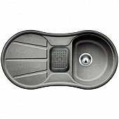 Кухонная мойка Blanco Cron 6 S гранитная 2 чаши с крылом, цвет алюметаллик 511998