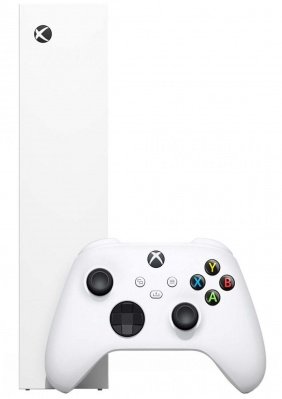 Игровая приставка Microsoft Xbox Series S 512GB + Fortnite + Rocket League