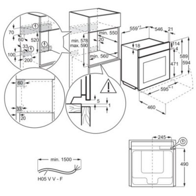 Духовой шкаф Electrolux Oka9s31wz