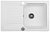 Кухонная мойка Kuppersberg Alba 1B1d White