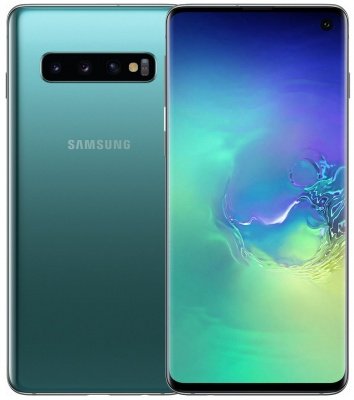 Смартфон Samsung Galaxy S10 8/128Gb аквамарин
