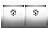 Кухонная мойка Blanco Claron 400,400-If,А нерж. сталь зеркальная полировка с клапаном 514206