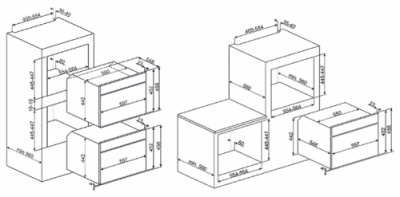 Духовой шкаф Smeg Sf4920mcp