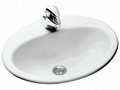 Умывальник Jacob Delafon Ovale E1358-00 Minima ,50x41,5, (бел)