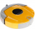 Робот-пылесос Kitfort Kt-501 серый, желтый