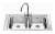 Кухонная мойка Smeg Lv95f-3 Кухонная мойка Smeg Lv95f-3
