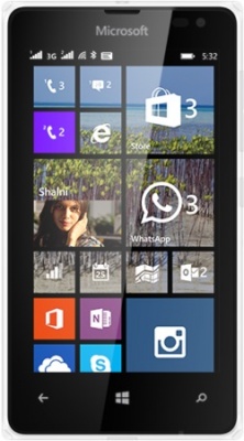 Nokia Microsoft 532 Ds Lumia White