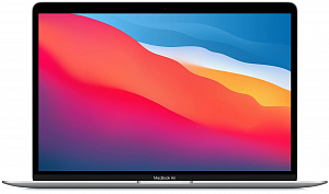 Ноутбук Apple MacBook Air 13.3", IPS, Apple M1 8 core 3.2ГГц, 8ГБ, 256ГБ SSD, Mac OS, MGN93RU/A, серебристый 